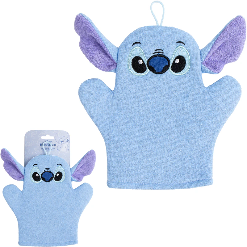 Disney Stitch Accessoires Badehandschuhe