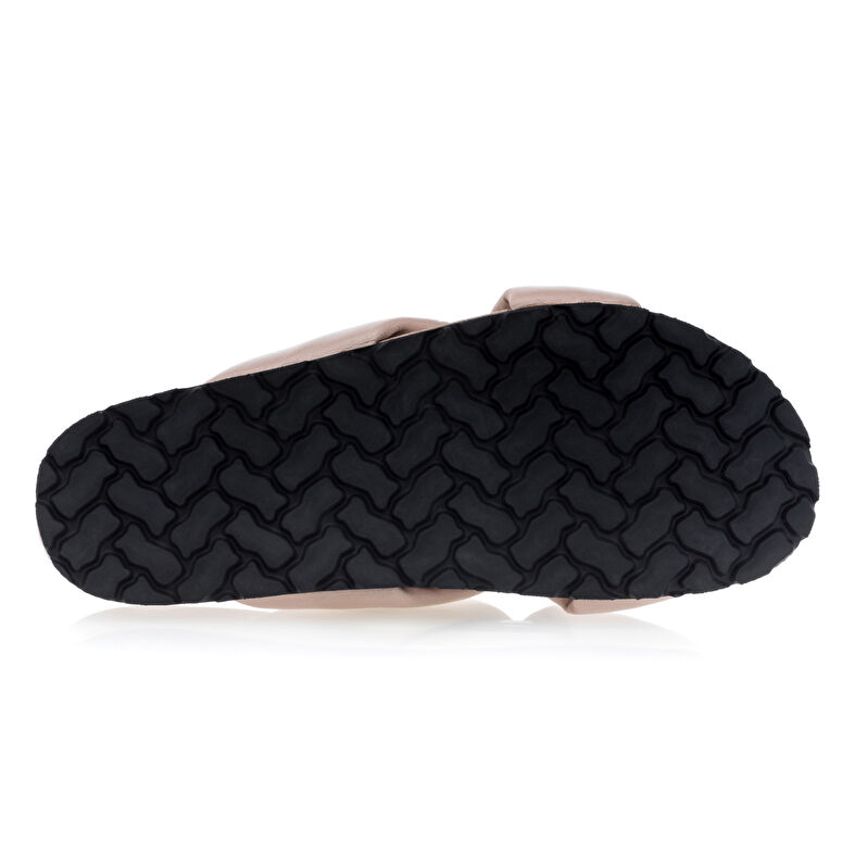 Beige dame mules/træsko