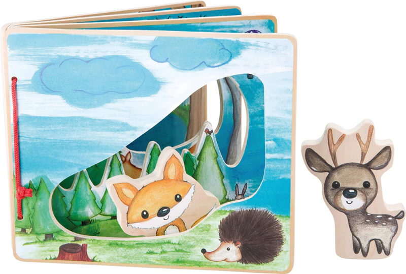 Pequeno pé por Legler Livro ilustrado da floresta Livro ilustrado da floresta