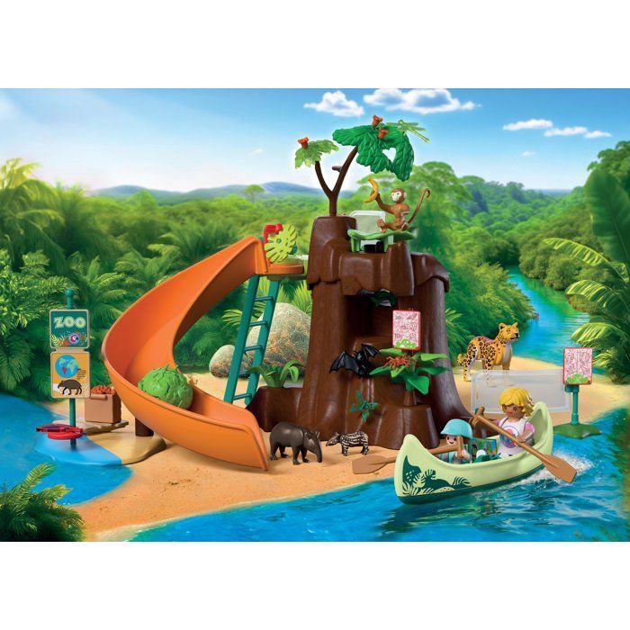 Playmobil 72071 Dierentuin: In het hart van de jungle