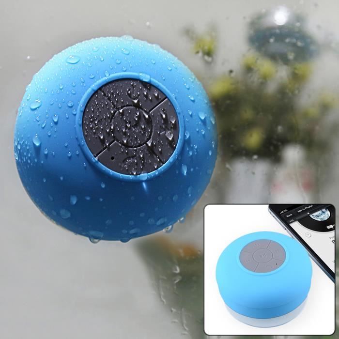 UHAPPY UT-15 Waterdichte Bluetooth-luidsprekers - Blauw - Handsfree - Zuignap