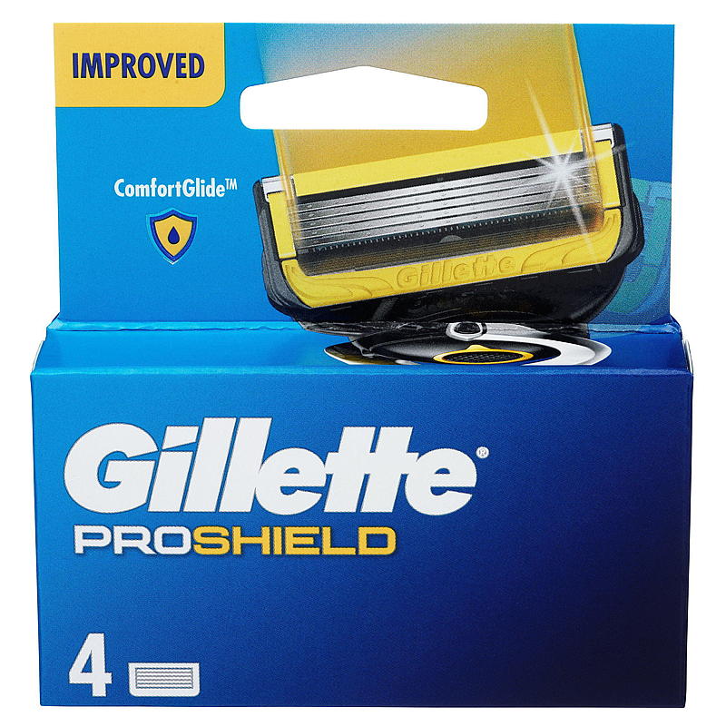 Gillette Klingen 4er-Pack Proshield Bedienungsanleitung