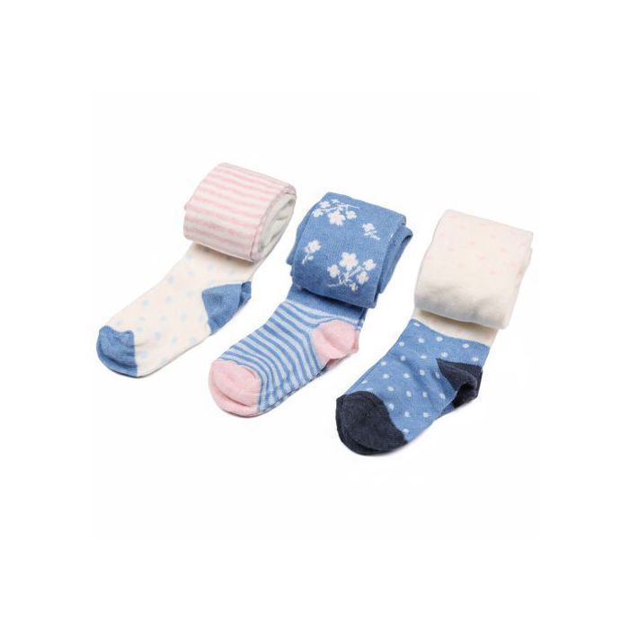 Conjunto de 3 pares de medias para niñas, medias suaves y cómodas para niñas, talla de invierno 2-3 años.