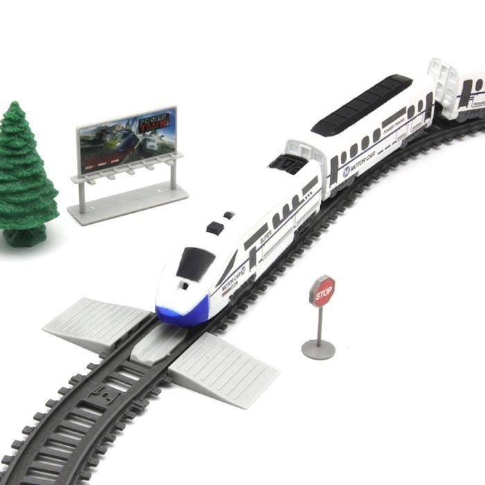Tren de juguete de alta velocidad ZGEER para niños, modelo de tren eléctrico pequeño para niños.