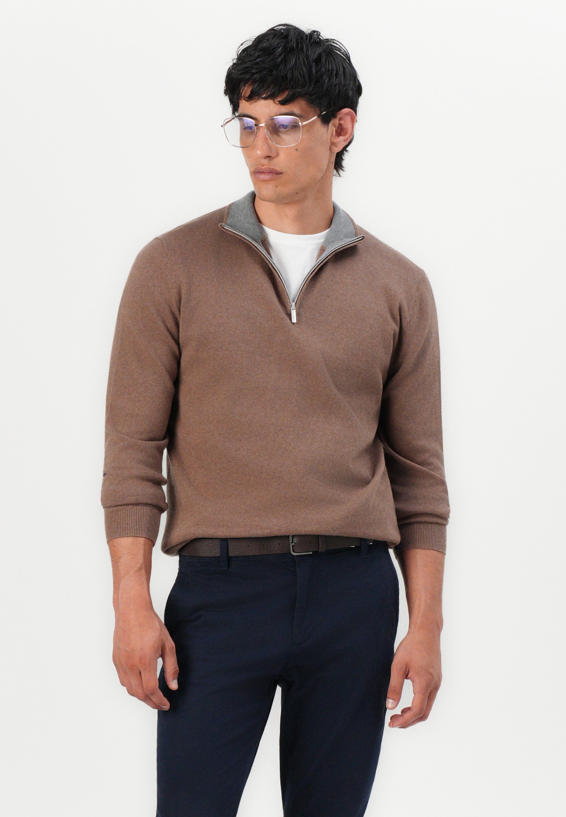 TOM TAILOR SLIM - Chino's - hemelsblauw