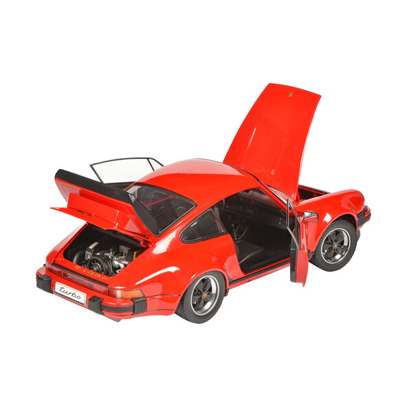 Porsche Turbo 930 modelauto (1:12), rot