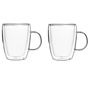 Szklanki Termiczne z Podwójną Ścianką 270 ml 2szt