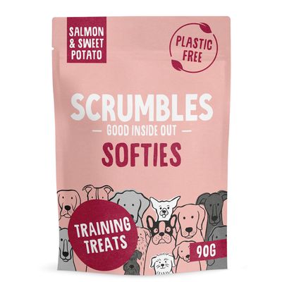 Scrumbles Softies Trainingsleckerlis – Lachs & Süßkartoffel