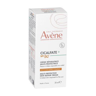 Avène Cicalfate Multibeskyttende hudreparasjonskrem Reparasjonskrem for irritert hud SPF50 30 ml 30 ml