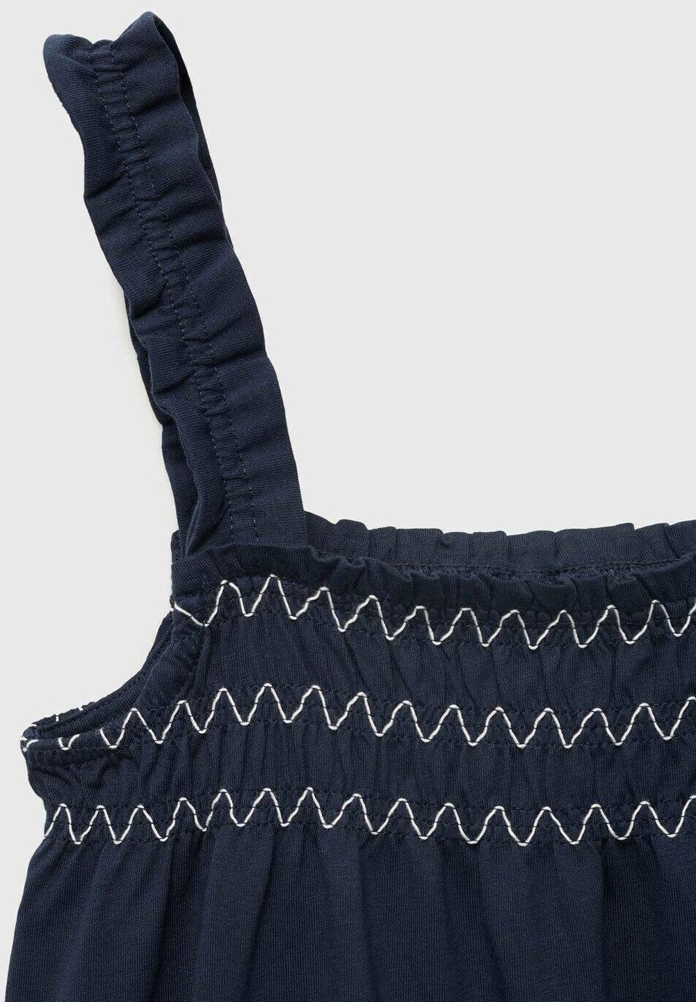Mango Kids KID AMELIA - Denim jurk - donkerblauwe denim