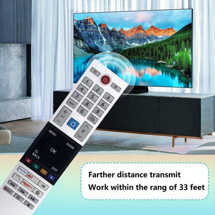 Sustituya el mando a distancia CT 8567 por el mando a distancia Toshiba CT8538 para televisores LCD LED.