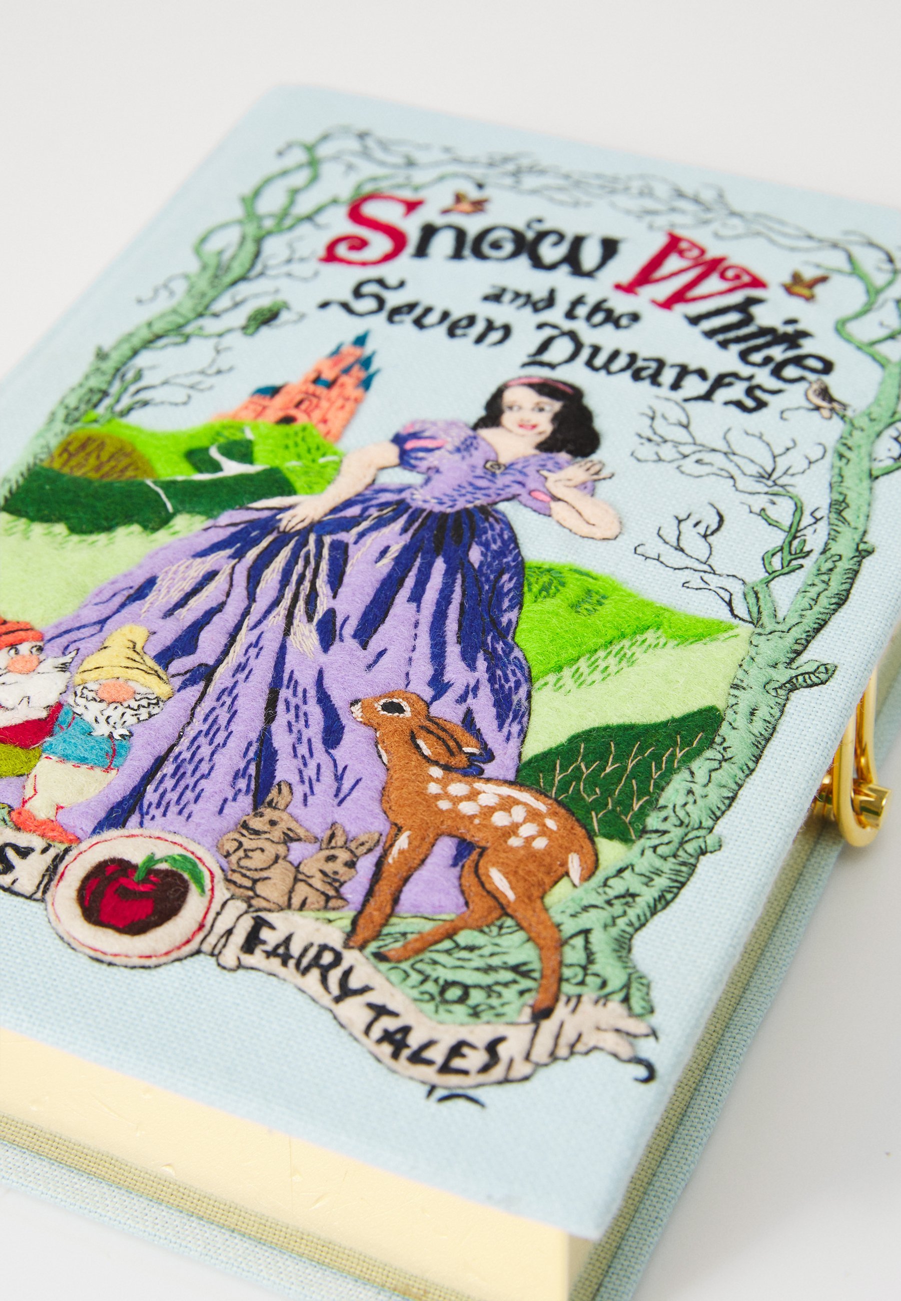 Olympia Le-Tan BOOK SNOW WHITE - Pikkulaukku - akvamariini