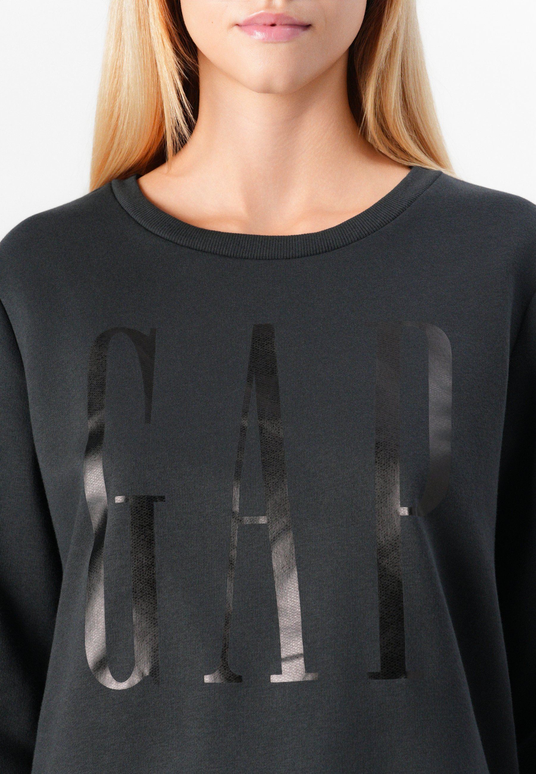 GAP LOGO DOORBUSTER CREW - Sweatshirt - moonless night