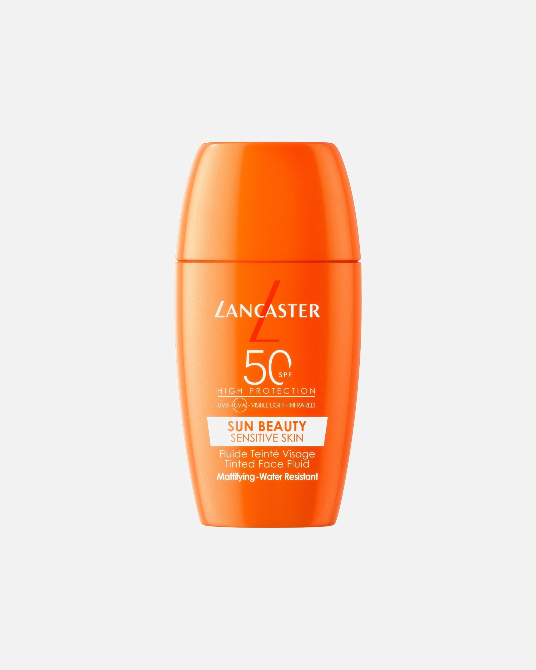 Lancaster Sun Care Sun Sensitive tónovaný matujúci tekutý krém SPF 50 - 30 ml