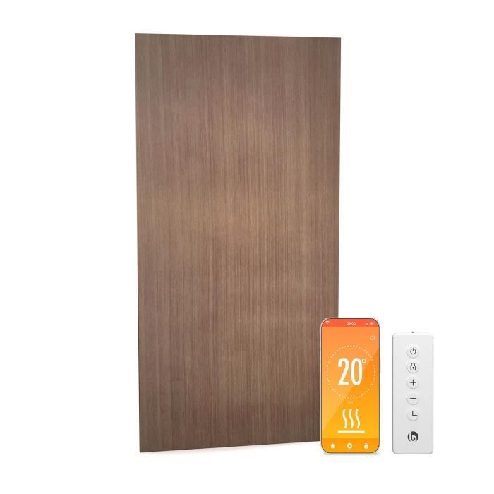 Calefactor infrarrojo cuadrado Blumfeldt Heat - Control WiFi - 700W - Calefactor de exterior IP44