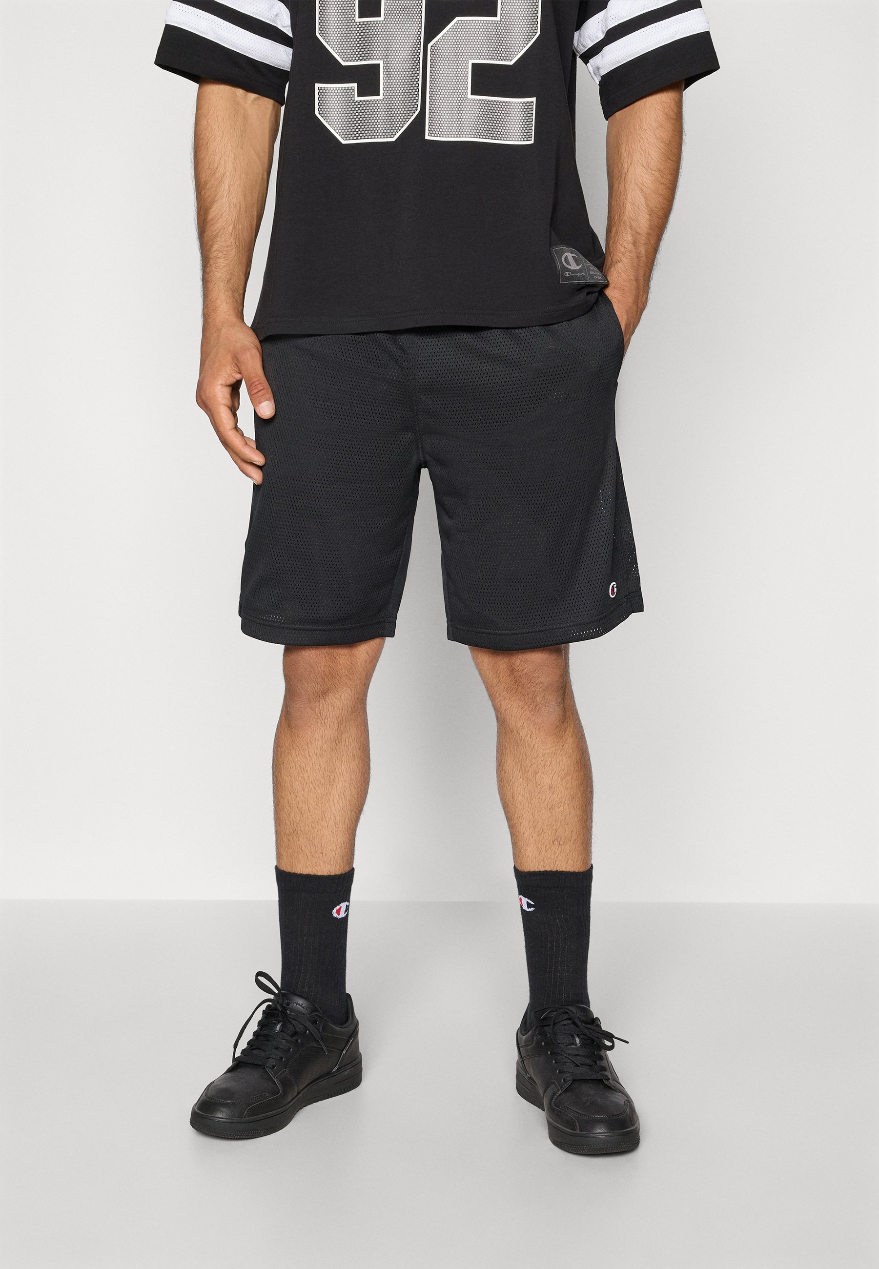 Champion ICONS CLASSIC SHORTS - Sportshorts - zwart