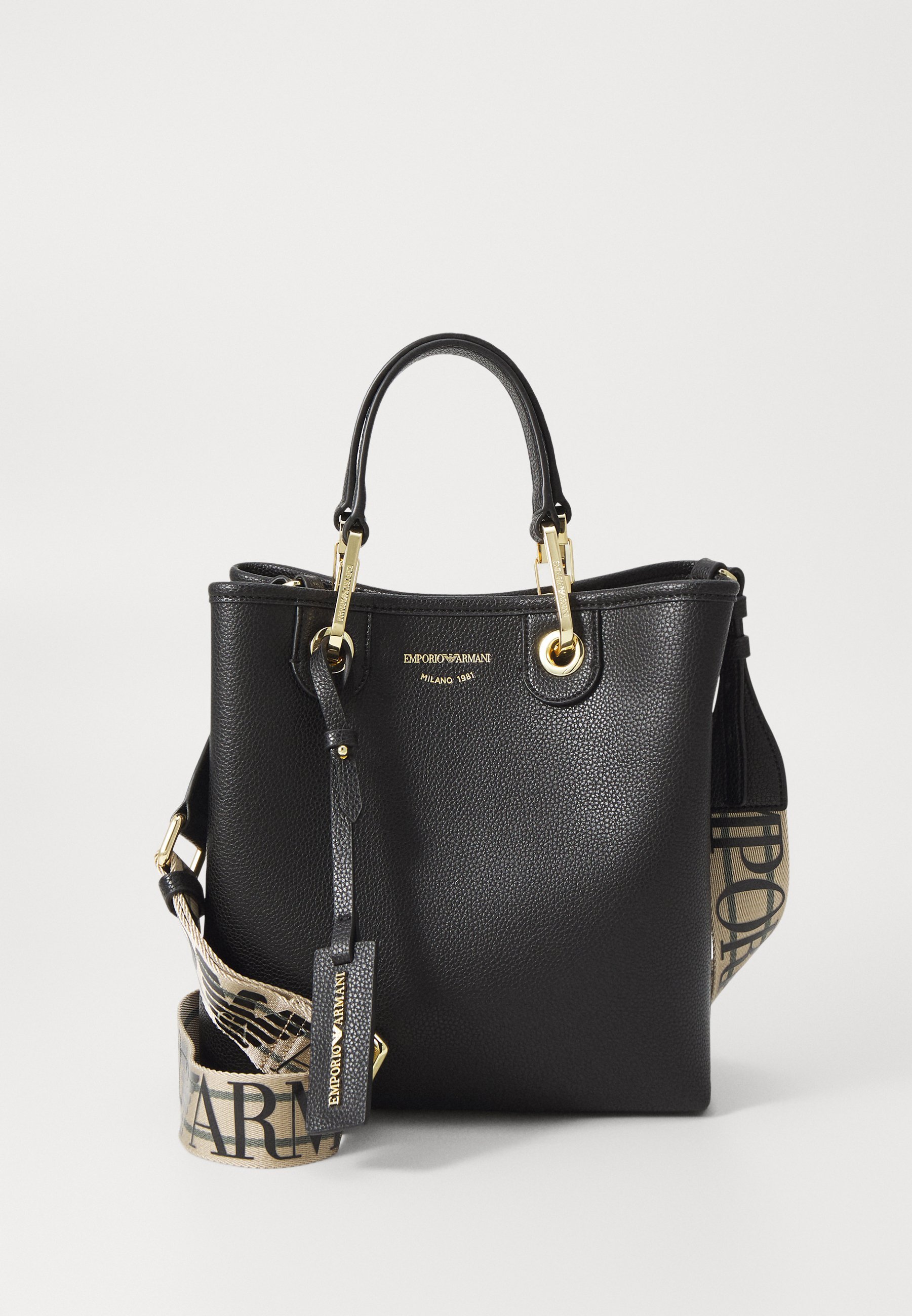 Emporio Armani MY SIZE VERTICAL SET - Τσάντα χειρός - μαύρο