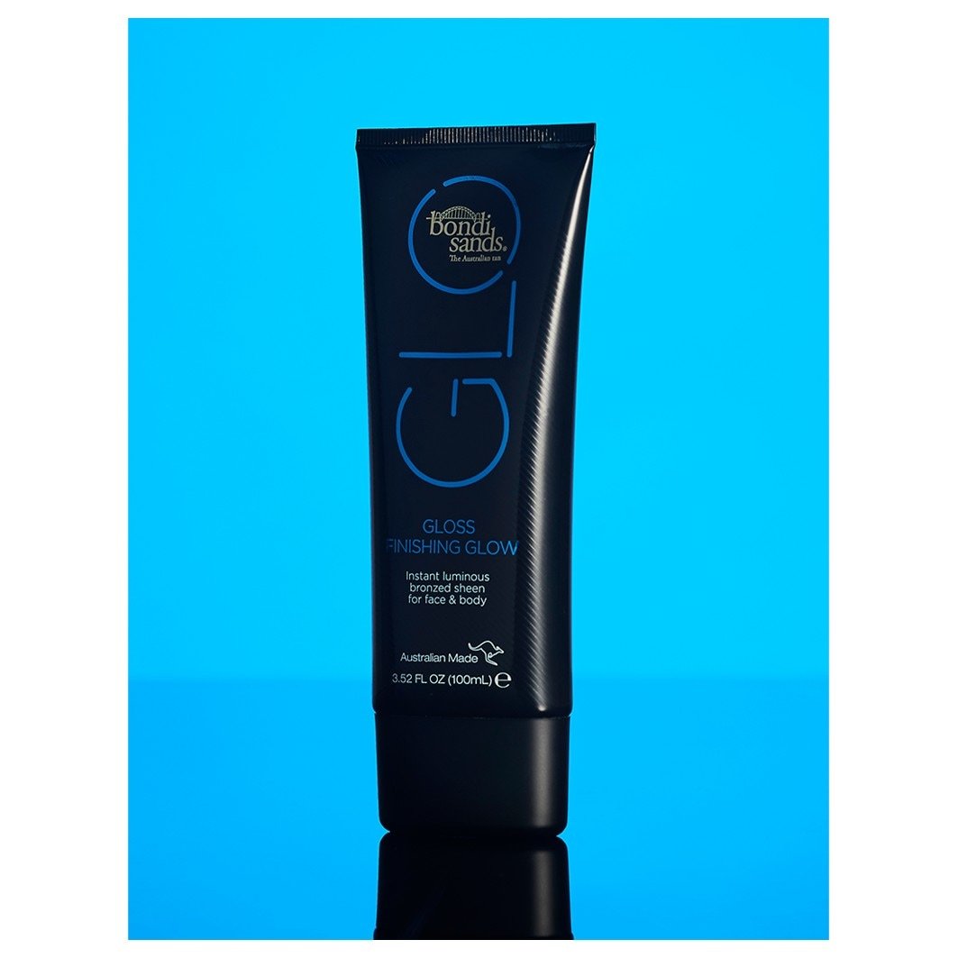 Bondi Sands kūno losjonas „Glo GLO Finishing Glow Gloss“ – BLIZGUS