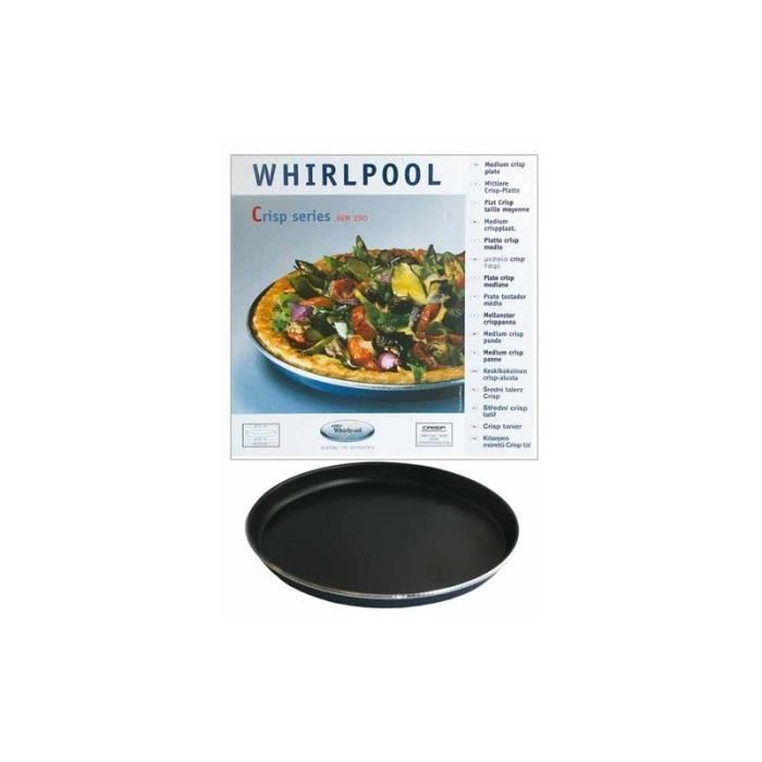 Piatto croccante Ø 31cm per forno a microonde Whirlpool Family Chef-Talent VD2889292 - * - BVMPièces