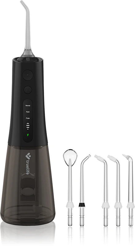 TrueLife AquaFloss Compact L100 Preto irrigador de feridas