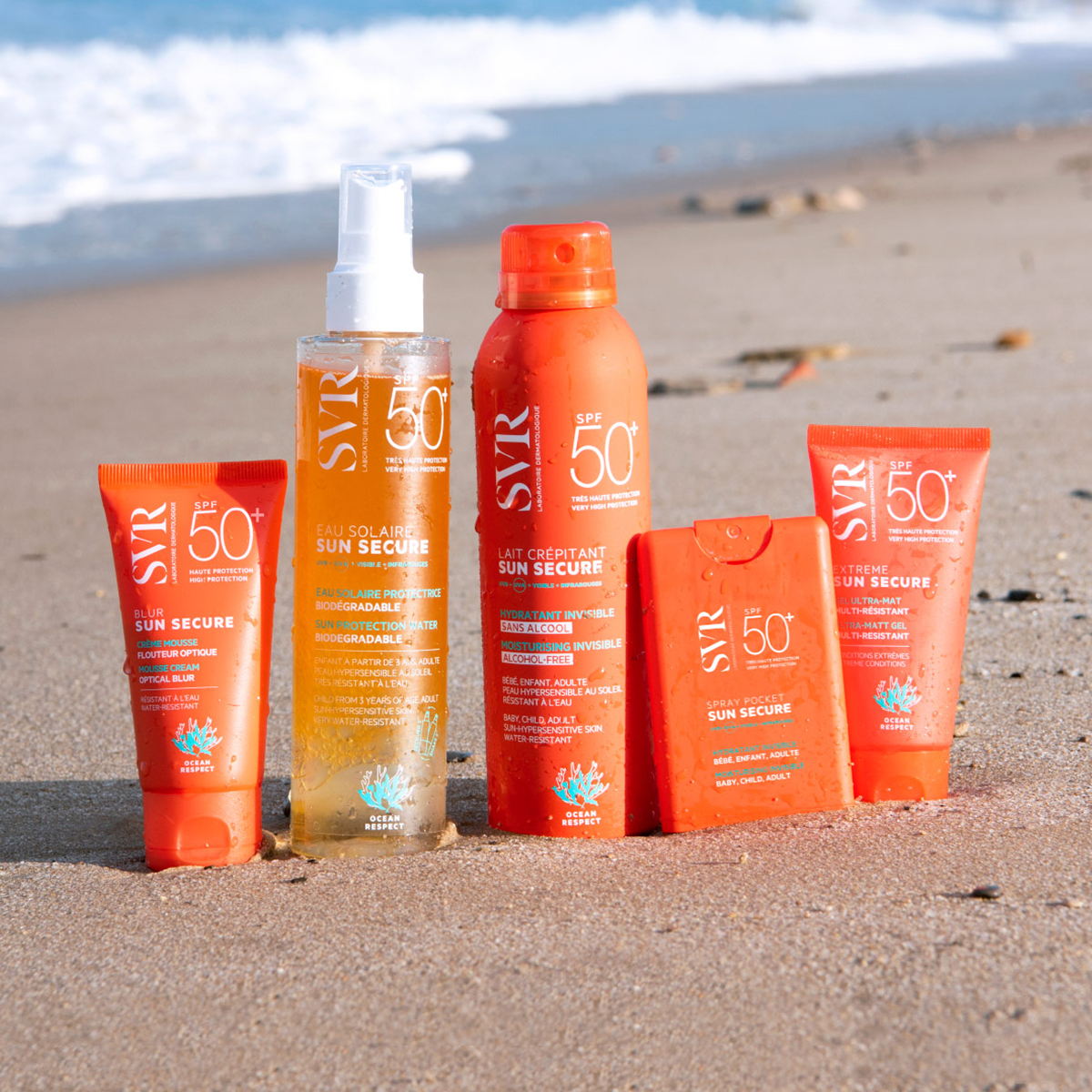 SVR Sun Secure Lait Crepitant SPF50+ 200ml