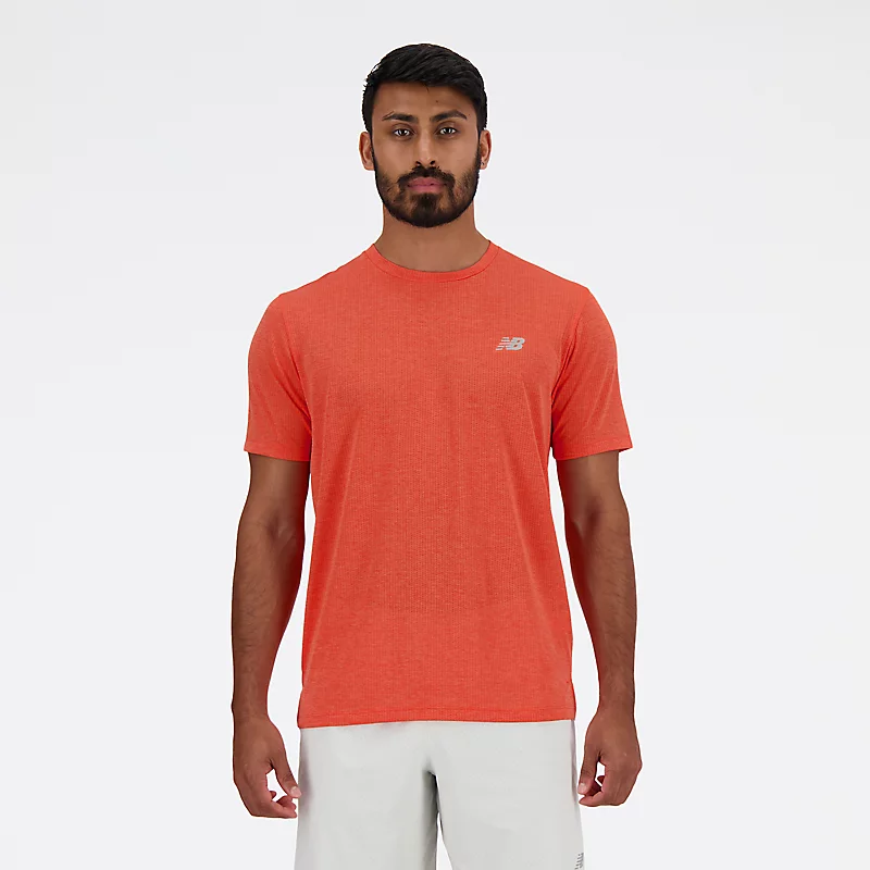 Męska koszulka sportowa - NEO FLAME HEATHER