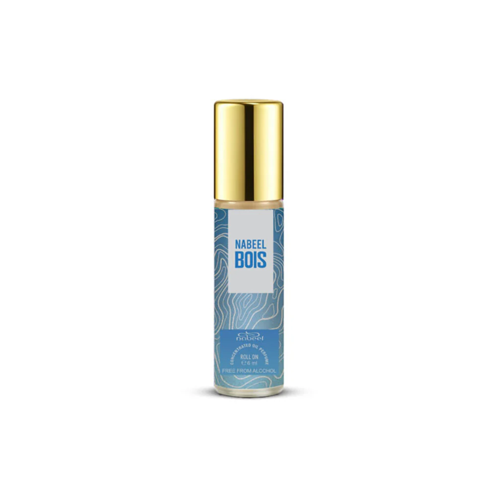 Oil Perfume Nabeel Bois Roll On Oil Perfume - Huile de Parfum Unisex, Huile de Parfum