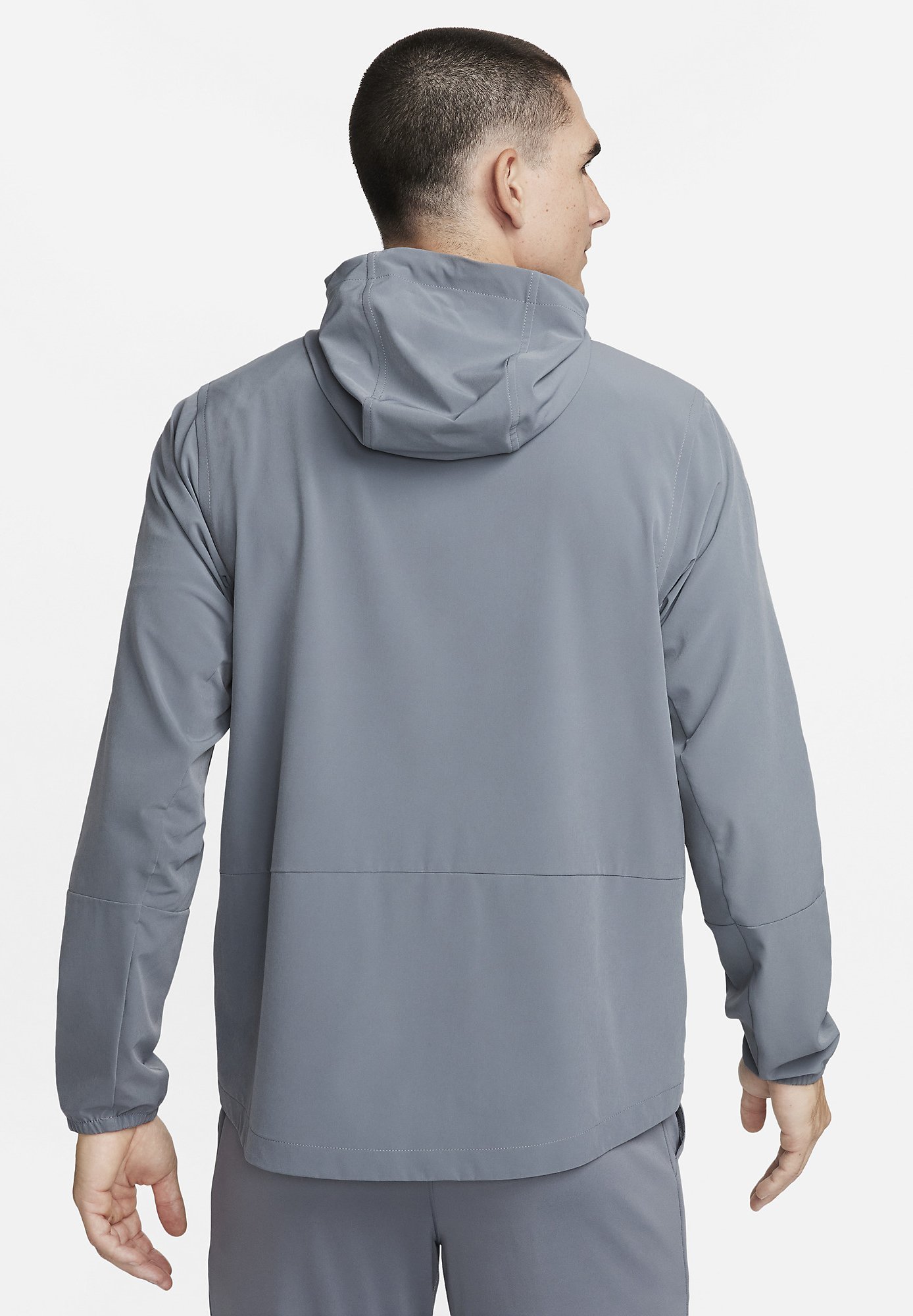 Nike Performance UNLIMITED - Trainingsjack - rookgrijs zwart rookgrijs