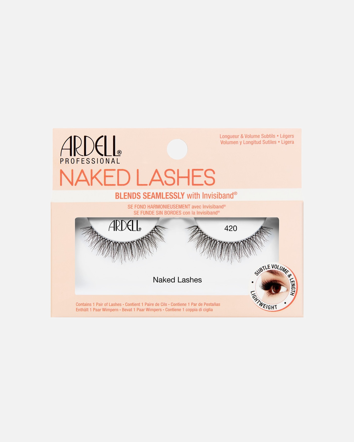 Cílios postiços Ardell Naked Lashes 420 - 1 par
