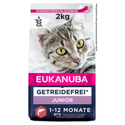Eukanuba Kitten Kornfritt Rik på Laks