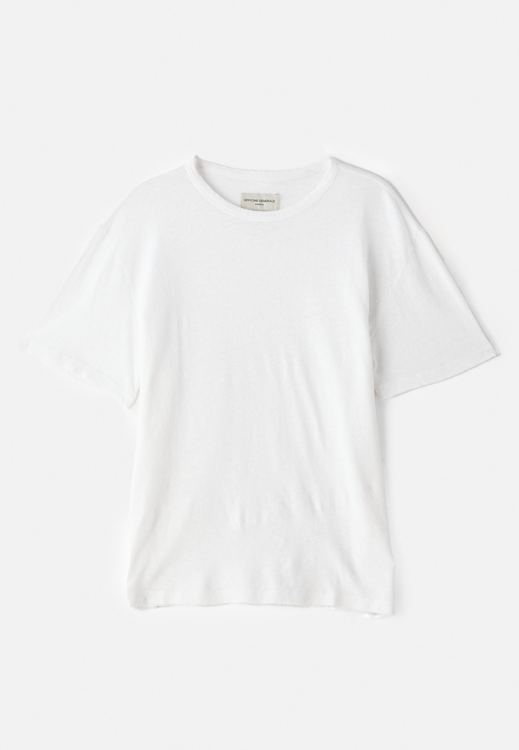 OFFICINE GENERALE T-SHIRT - Basic T-shirt - wit