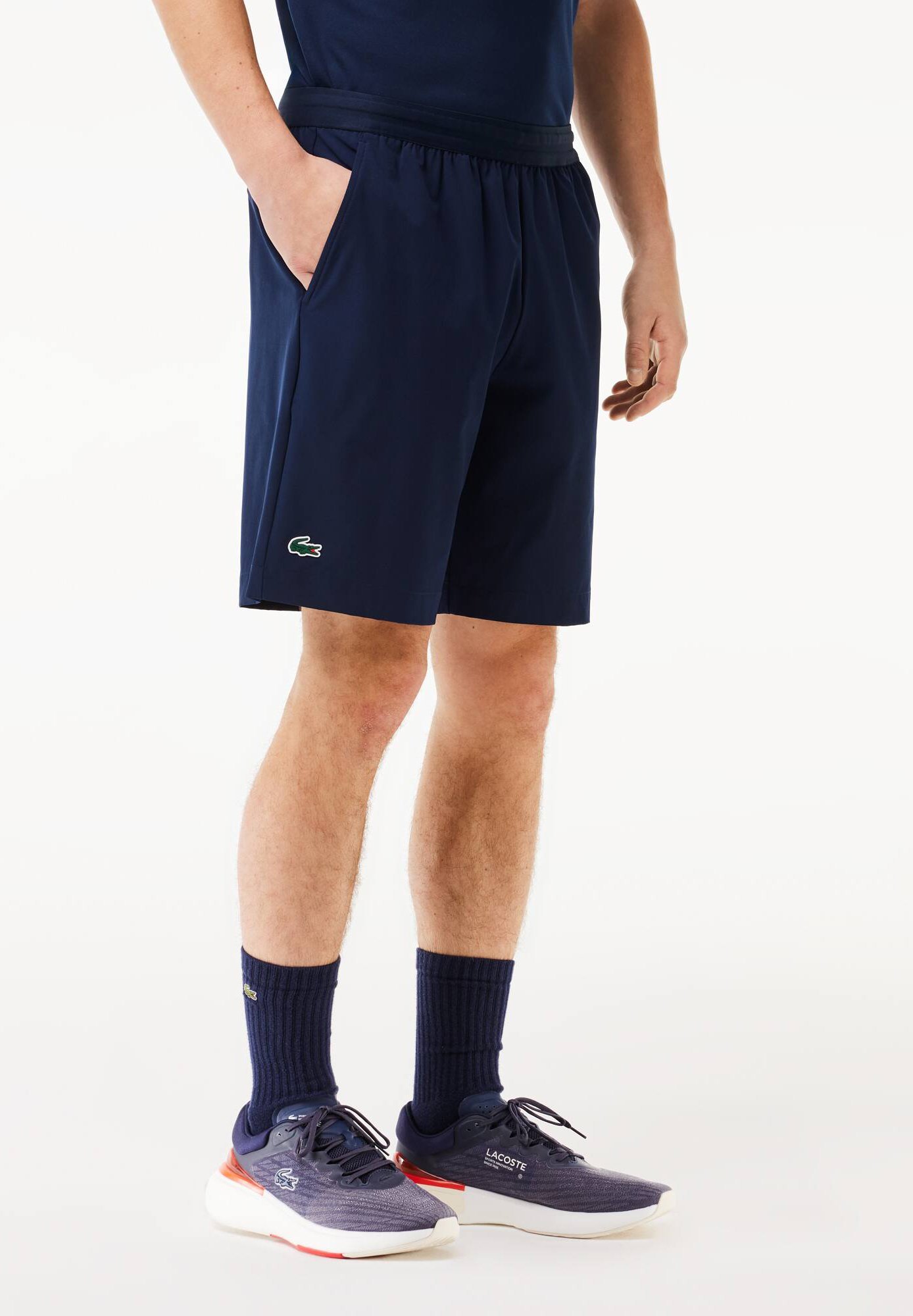 Lacoste Sport SPORTSHORTS - Sportshorts - marineblauw