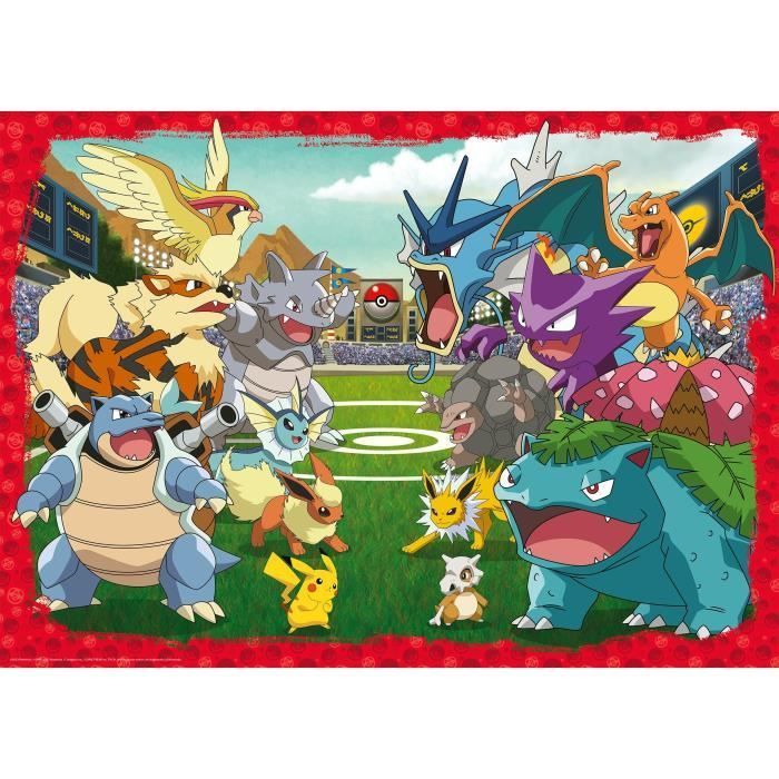 Rompecabezas Pokémon Showdown de 1000 piezas, para adultos y niños a partir de 14 años, rompecabezas de alta calidad, 12000628, Ravensburger