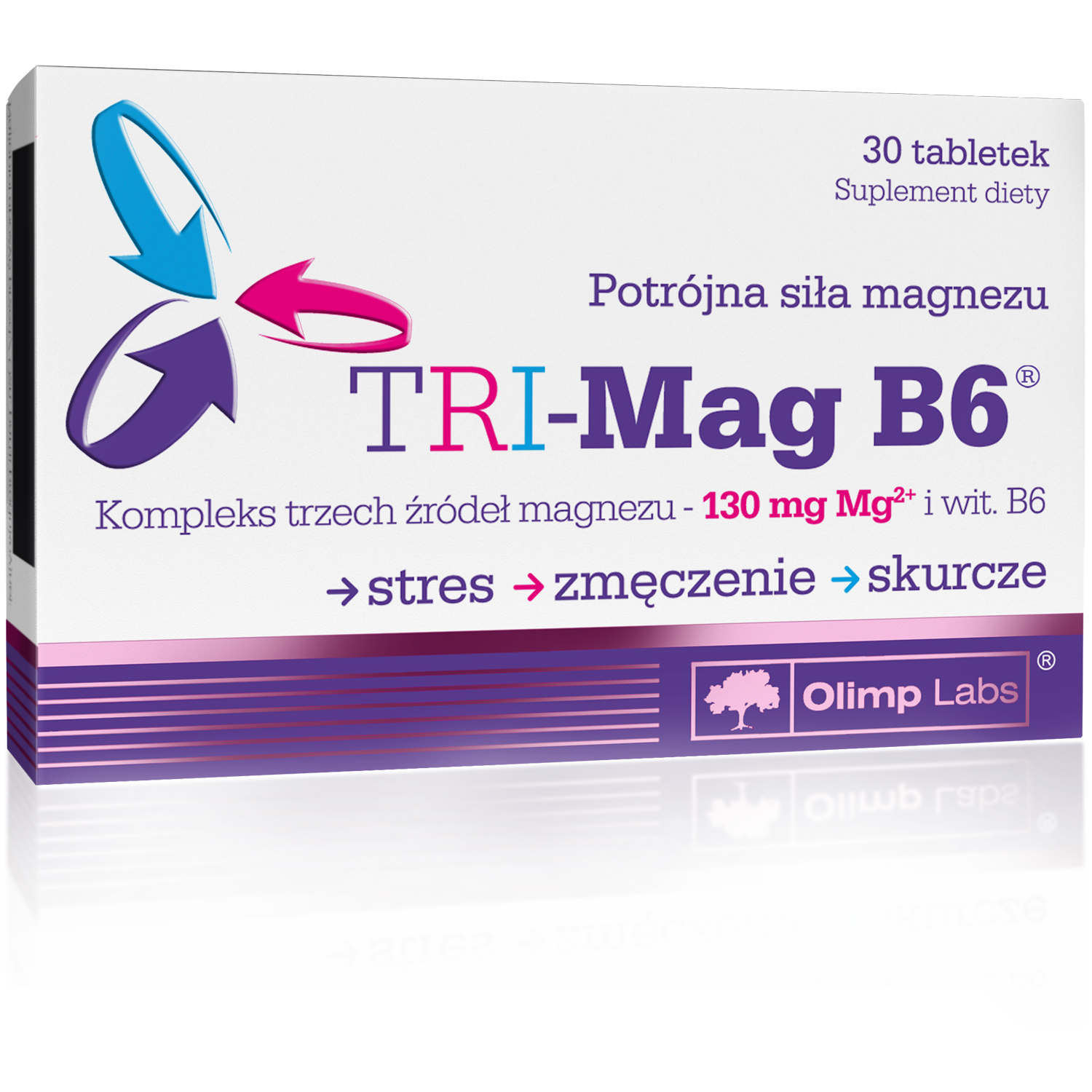 Integratore alimentare Olimp Tri-Mag B6, 30 compresse