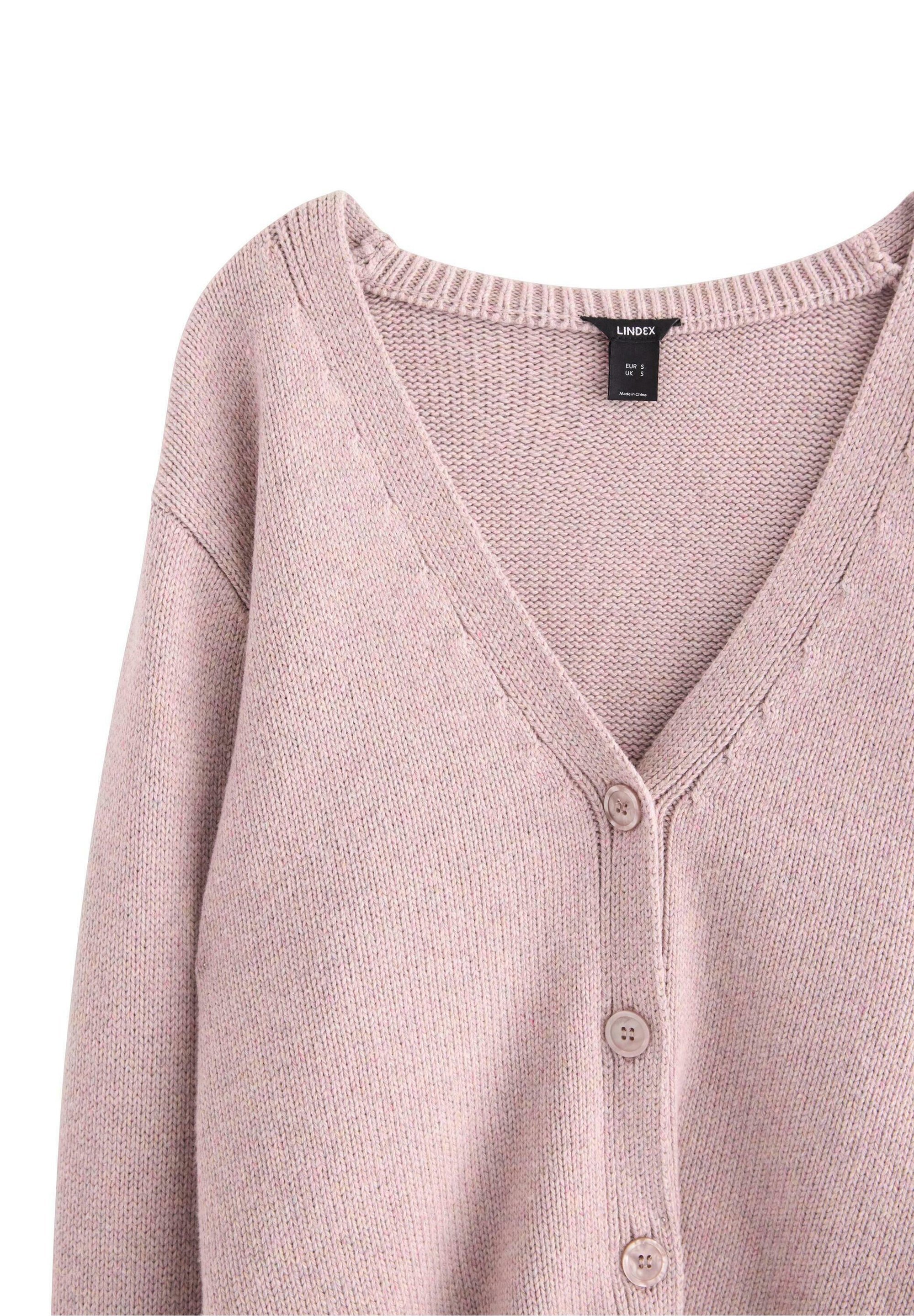Lindex TAMMY - Cardigan - donker stoffig lila