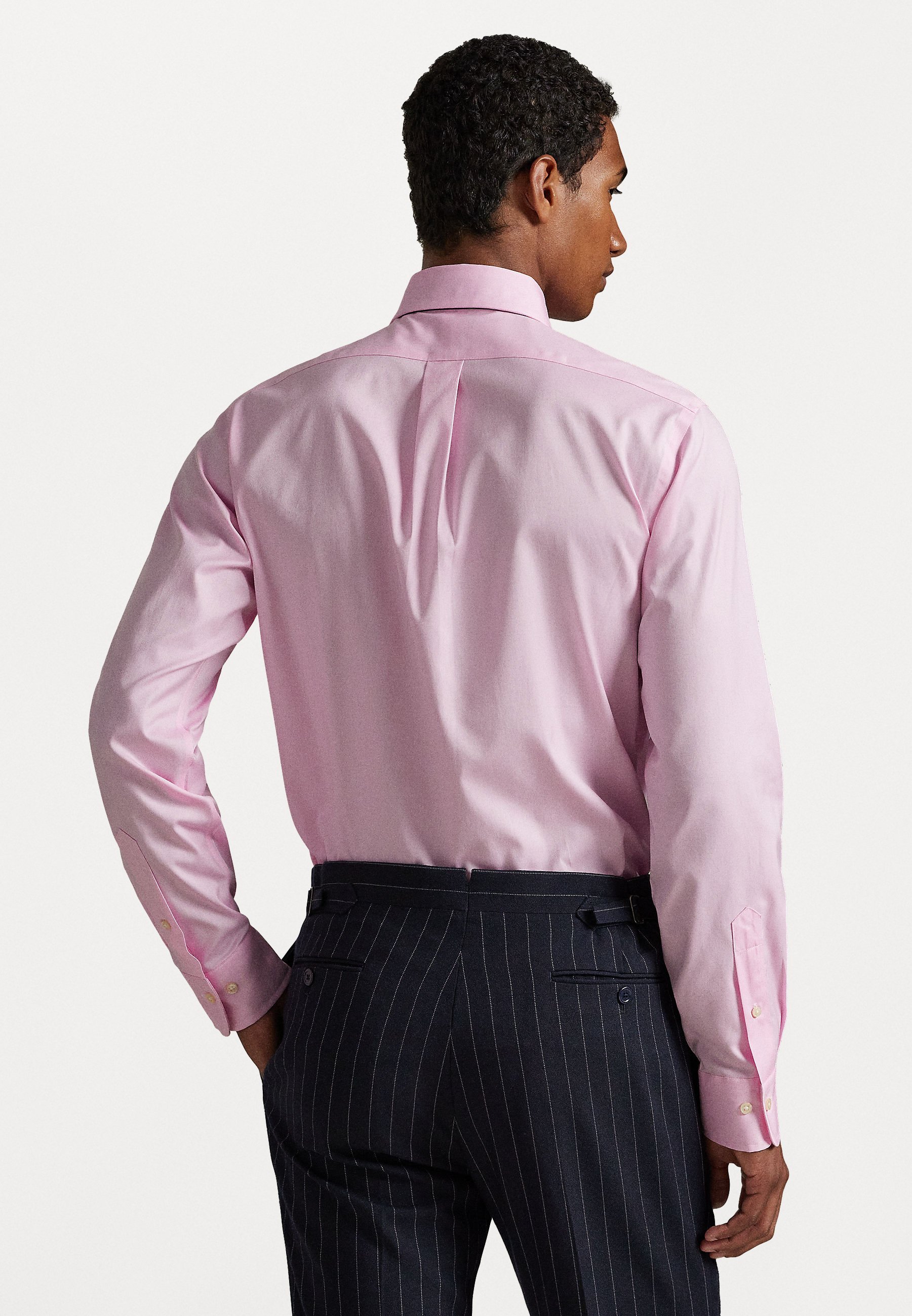 Polo Ralph Lauren CUSTOM FIT PINPOINT OXFORD SHIRT - Shirt - roze/wit