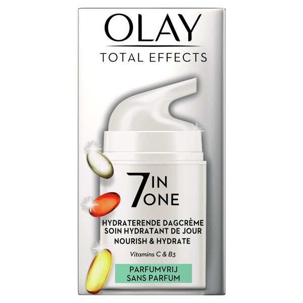 Olay Total Effects 7 у једном хидратантна дневна крема без мириса<br>50 мл - Сви типови коже