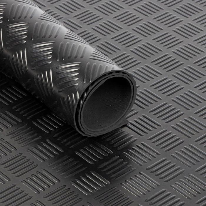 Suelo resistente de -30 °C a +69 °C, espesor = 3 mm, modelo Karo, 150 x 500 cm