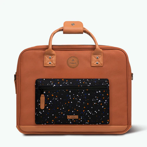 Cabaia Turin Laptoptasche in Kamelhaar