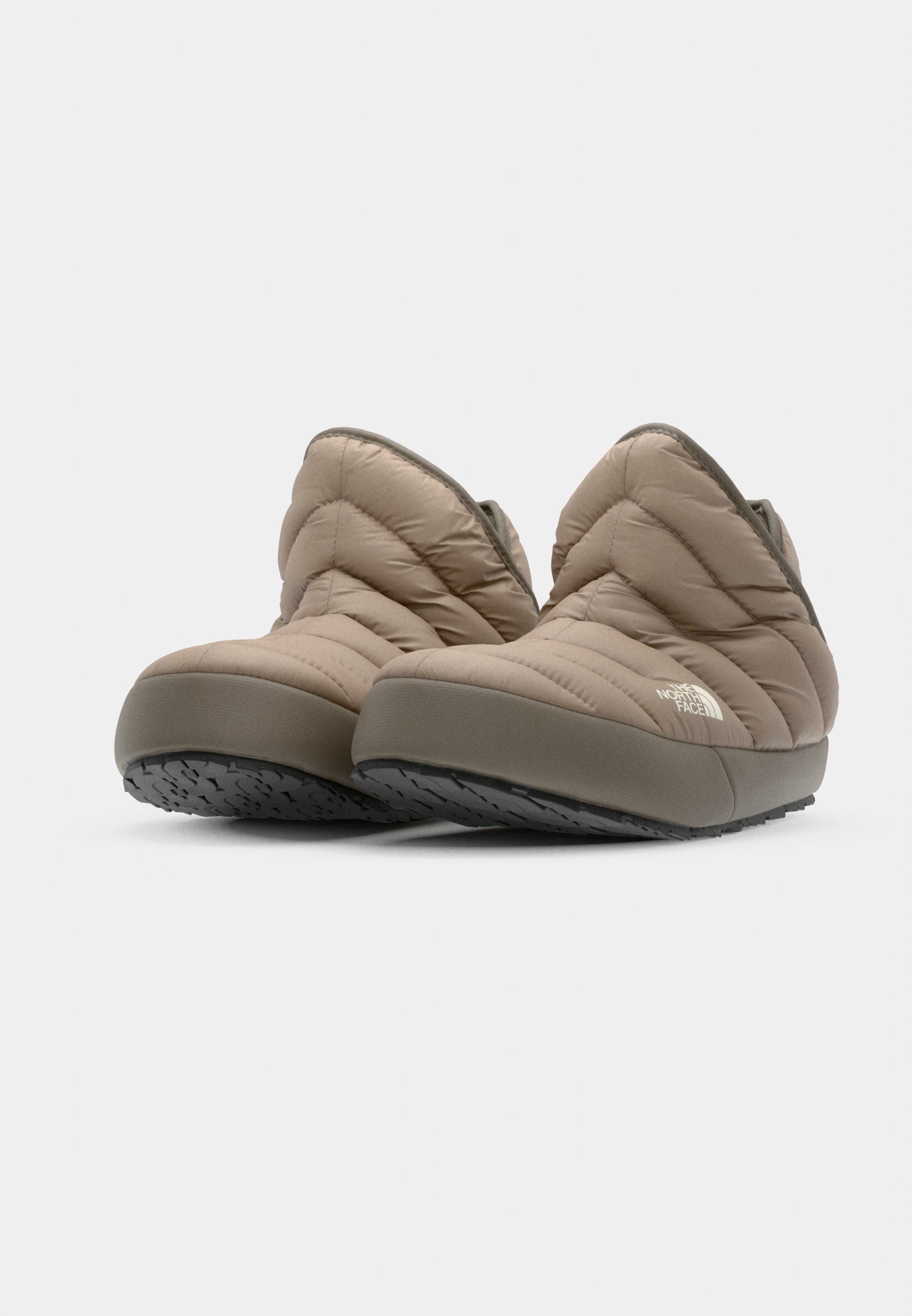 The North Face THERMOBALL TRACTION BOOTIE - Winterstiefel - Pilzgrau/Mokkabraun