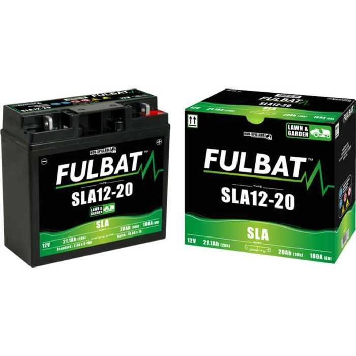 SLA 12-20 FULBAT 12V20AH BATTERY LG 182 L77 H168 - MAINTENANCE-FREE - GARDEN EQUIPMENT