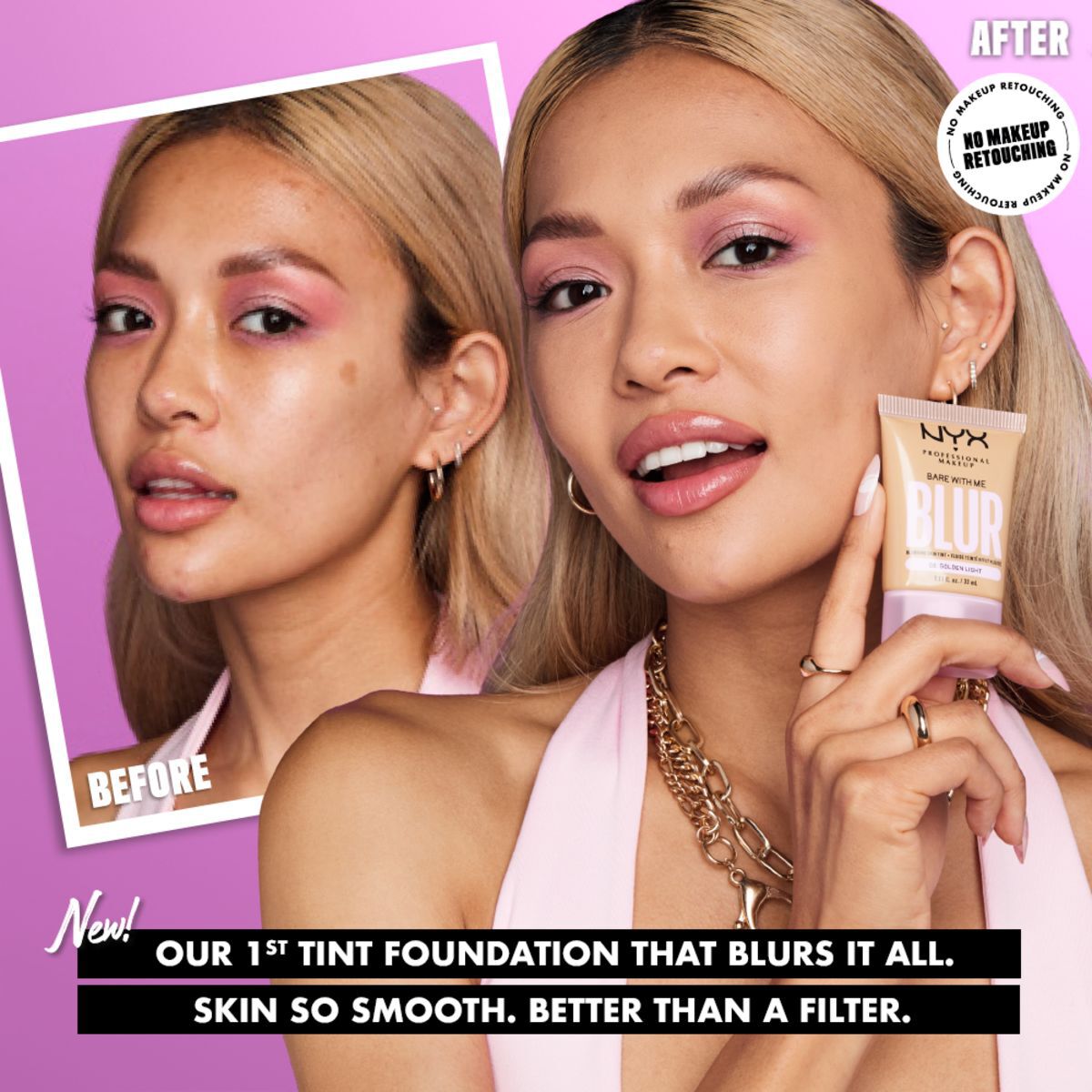 NYX Professional Makeup Bare With Me Blur Tint