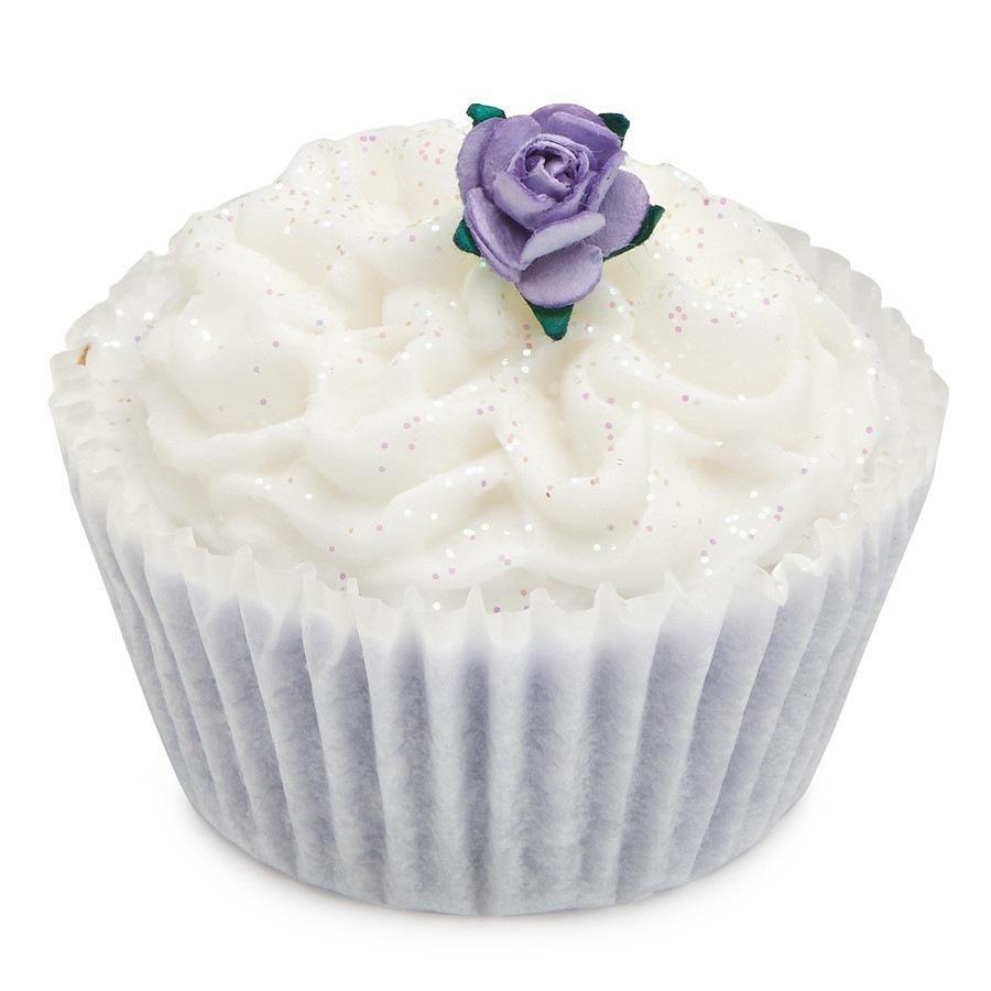 Mydlo na ruky Patisserie de Bain „Cotton Candy Violet Cupcake Soap“ – 120 g