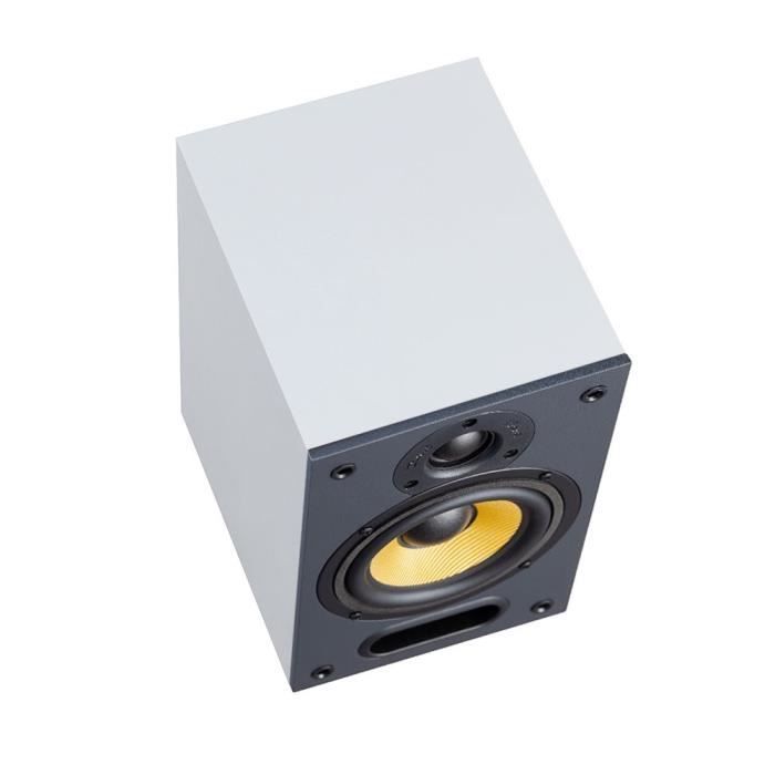 Enceintes bibliothèque DAVIS ACOUSTICS MIA 20 - 2 haut-parleurs, 2 voies - Tweeter 25mm - Blanche