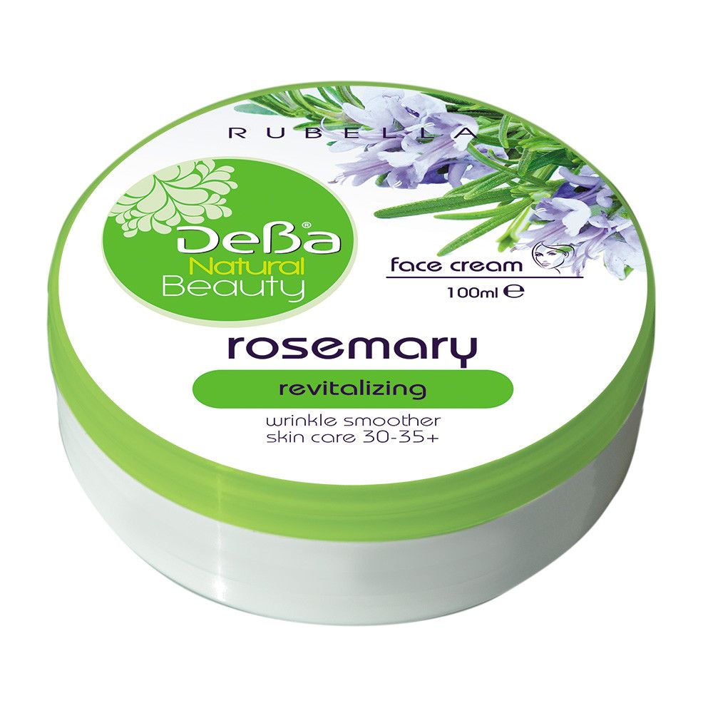 Revitalizačný krém na tvár Natural Beauty s rozmarínom 30-35 Krémy proti vráskam a starnutiu