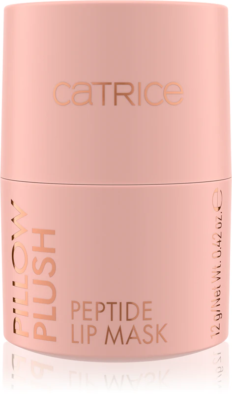 Catrice Pillow Plush Peptide Lip Mask, máscara labial hidratante com peptídeos.