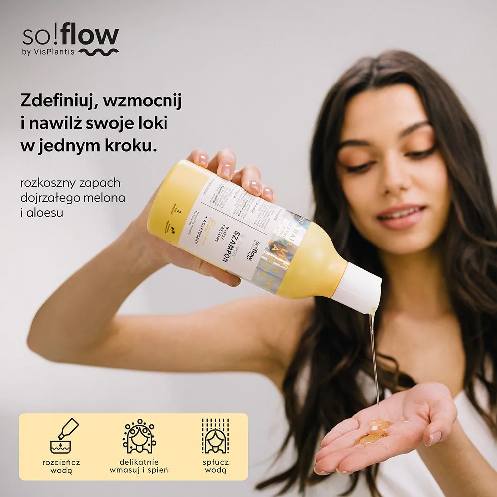 So!Flow Odżywczy Szampon do włosów Kręconych