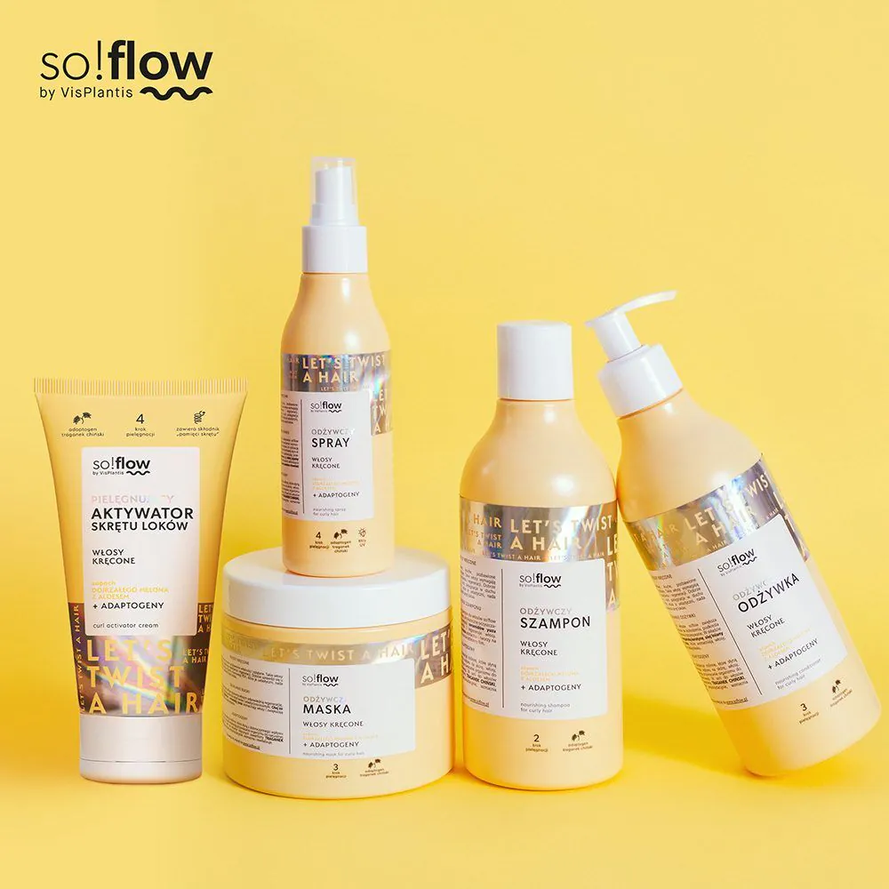 So!Flow Odżywczy Szampon do włosów Kręconych