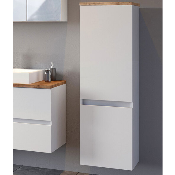 Midi-Schrank Bristol, 40 cm, weiß/wotan