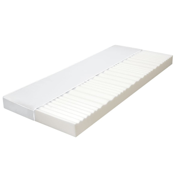 Materac, 100x200 cm, 7 stref, pianka PU, 10 cm, H2 H3